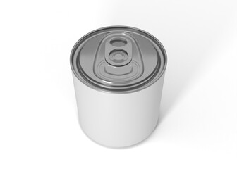 Tin can mockup