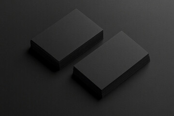 Business Card Mockup, high-end and customizable with realistic high-resolution rendering, ideal for branding, graphic design, and professional presentations, AI Generative