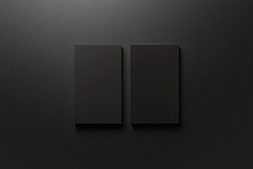 Business Card Mockup, high-end and customizable with realistic high-resolution rendering, ideal for branding, graphic design, and professional presentations, AI Generative