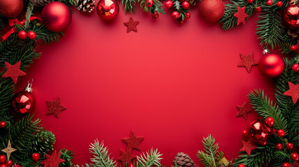 red christmas background