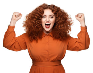 PNG Make-up Chubby woman smiling white background.