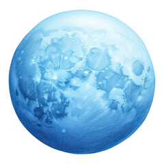 PNG Moon planet space globe.