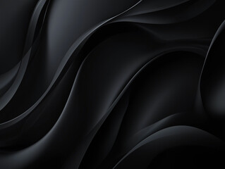 Obraz premium Black futuristic design background