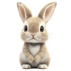 Obraz premium Gender Neutral Cute Animal on transparent background