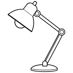 a desk lamp
