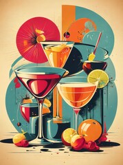 cocktail with cherry