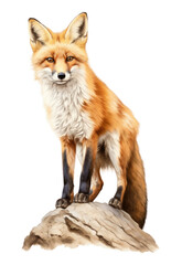 Fototapeta premium PNG Fox wildlife animal mammal.