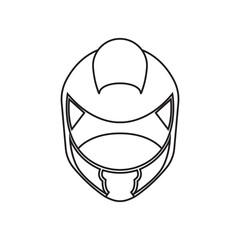 Helmet Illustration Icon