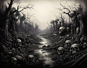gothic landscape