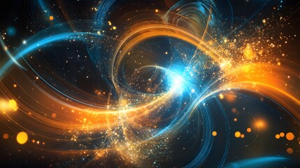 Obraz premium Abstract science background. 