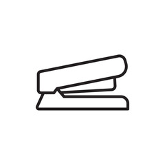 Stapler icon Simple thin outline