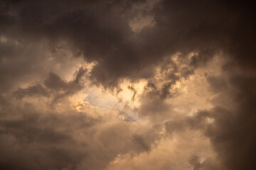 Stormy sky