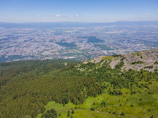 Obraz premium Vitosha Mountain near Kamen Del Peak, Bulgaria