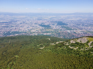 Fototapeta premium Vitosha Mountain near Kamen Del Peak, Bulgaria