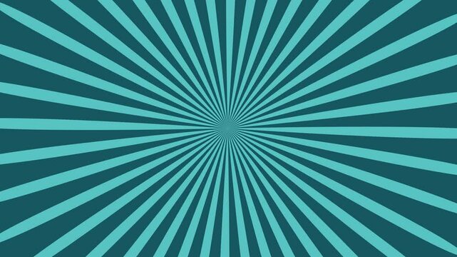 colorful sunburst pattern background. Retro ray pattern background. glowing aquamarine color sun rising animation photo image of overlays sunbeams grunge Abstract backgrounds. Retro stripe pattern 