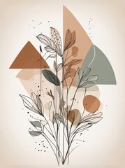 abstract floral background