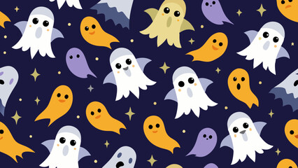 seamless halloween pattern