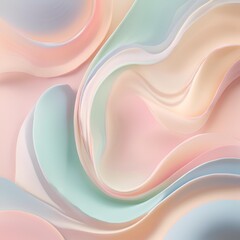 Soft Colorful Abstract Waves