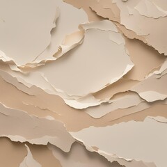 Textured Beige Paper Layers for Elegant Design