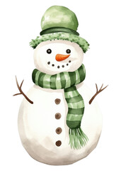 PNG Snowman winter white white background.