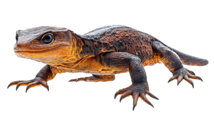 Obraz premium Lizard on a transparent background