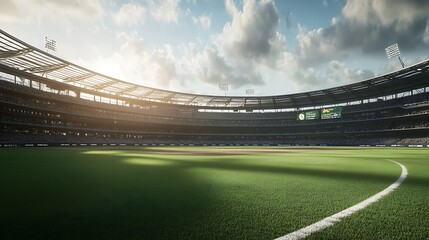 Cricket Stadium Background 