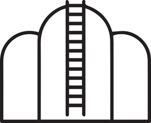 Oil icon symbol vector image Illustration