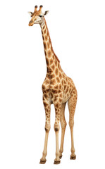 Naklejka premium PNG Giraffe wildlife animal mammal.