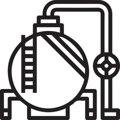 Oil icon symbol vector image Illustration