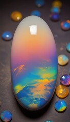 Elevate your designs with the mesmerizing beauty of opal stone backgrounds. Perfect for adding a touch of elegance, vibrant color, and natural allure to websites, branding, and creative projects