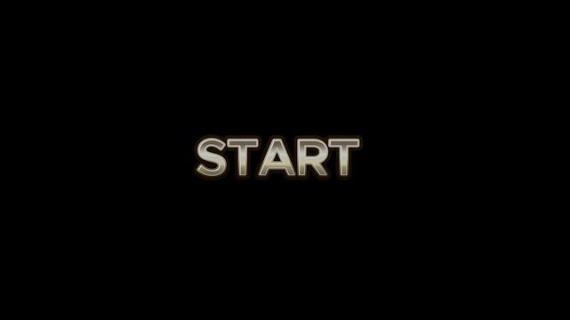 start text video animation looping for video template stock footage 4k 