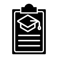 Education Glyph Icon