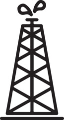 Oil icon symbol vector image Illustration