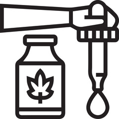 Oil icon symbol vector image Illustration