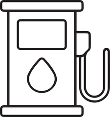 Oil icon symbol vector image Illustration