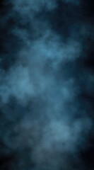 A dark, misty background with a bluish hue, ideal for creating atmospheric effects.