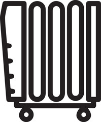 Oil icon symbol vector image Illustration