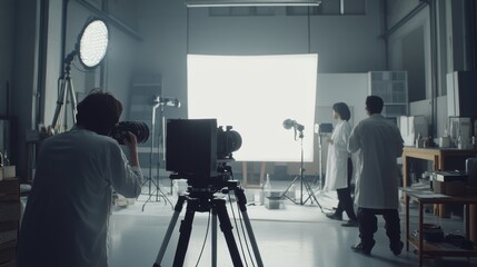 Behind the Scenes: A Glimpse into a Professional Film Studio