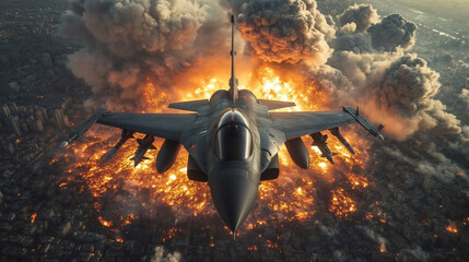Fury Above the Flames Wings of Destruction and Chaos