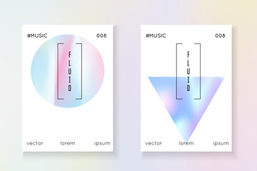 Holographic Shape. Minimal Texture. Digital Vector. Chrome Concept. Minimalist Background. Pink Gradient Flyer. Isolated 90s Template. Purple Holographic Shape