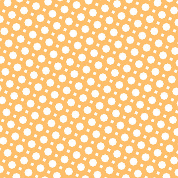 Chain Link Grid Wire Mesh Art Pattern Fence Design Ai Made Digital Artwork Illustration White Orange 997