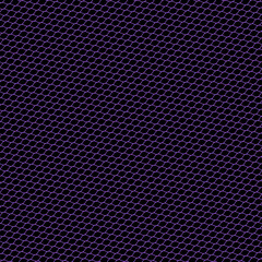 Chain Link Grid Wire Mesh Art Pattern Fence Design Ai Made Digital Artwork Illustration Purple Black 999