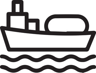 Oil icon symbol vector image Illustration
