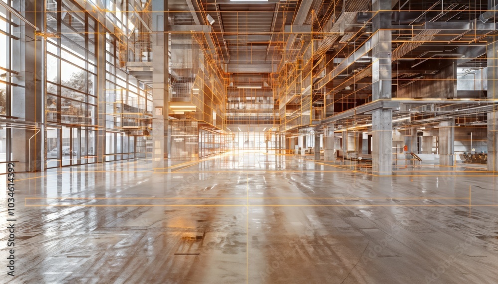 Poster integrating point cloud data for enhanced analysis of commercial building structures