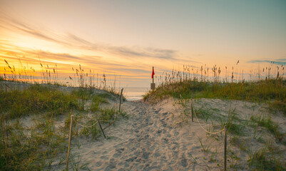 sunrise at the beach