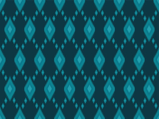 Ikat seamless pattern