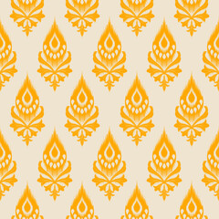 Ikat seamless pattern