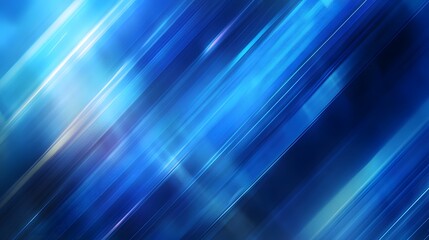 Fototapeta premium Abstract blue technology, business or science background. 