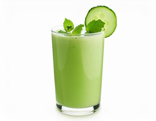 Refreshing green smoothie