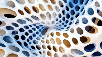 Intricate Tessellated Geometric Pattern in High Fidelity